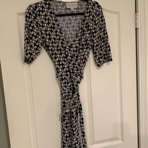 Donna Morgan Faux Wrap Dress Size 12